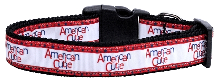 American Cutie Nylon Dog Collar XL